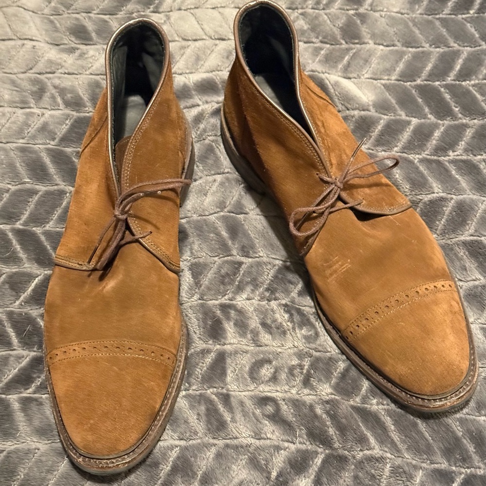 Allen Edmonds Brown Chukka Boots